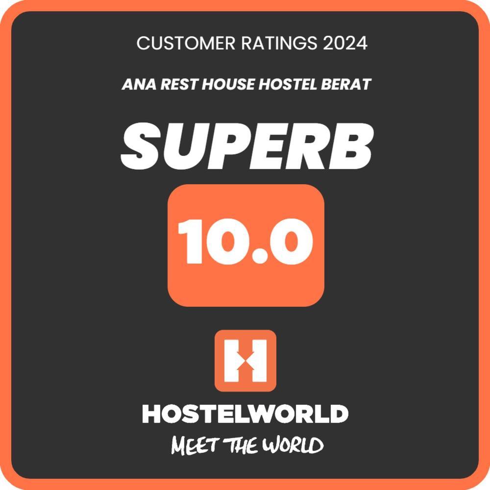 Ana Rest House Hostel Berat Bagian luar foto